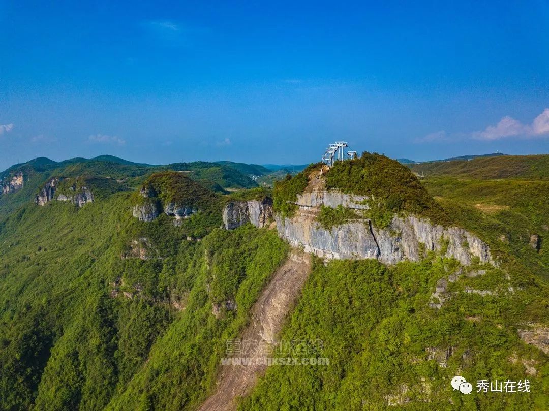 索道投用!再过几天,秀山川河盖将火爆这个夏天.