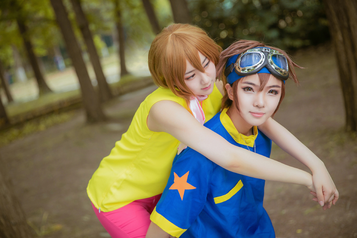 数码宝贝cosplay童年与成长