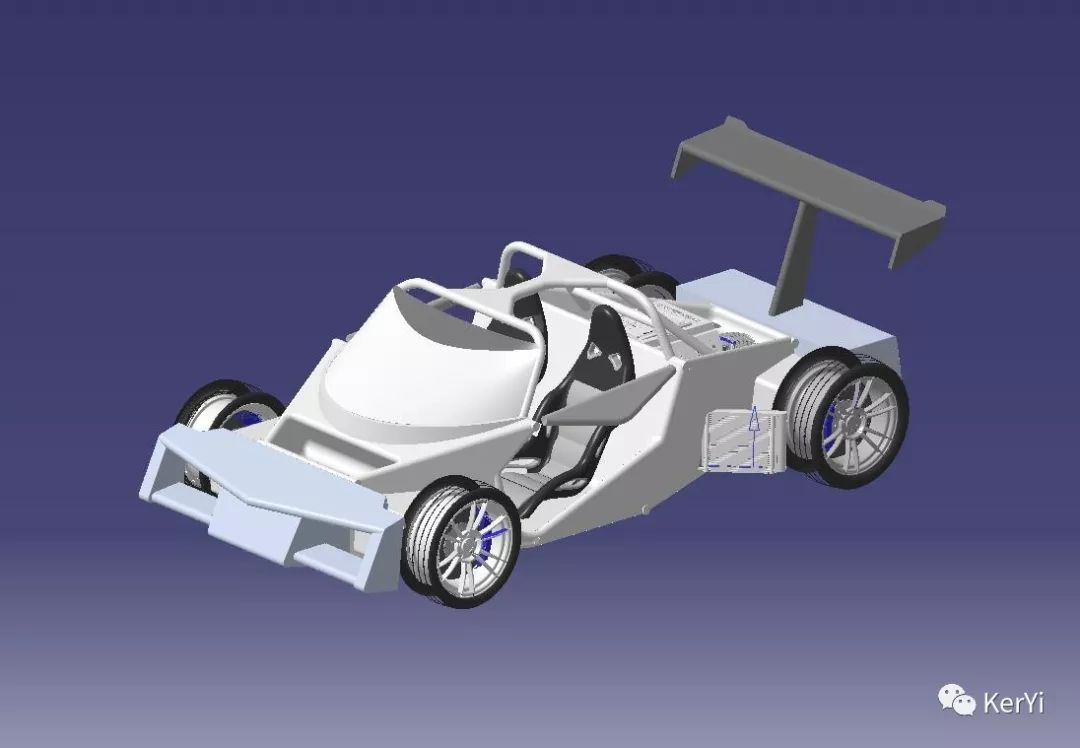 catia超级跑车3d模型catia设计源文件