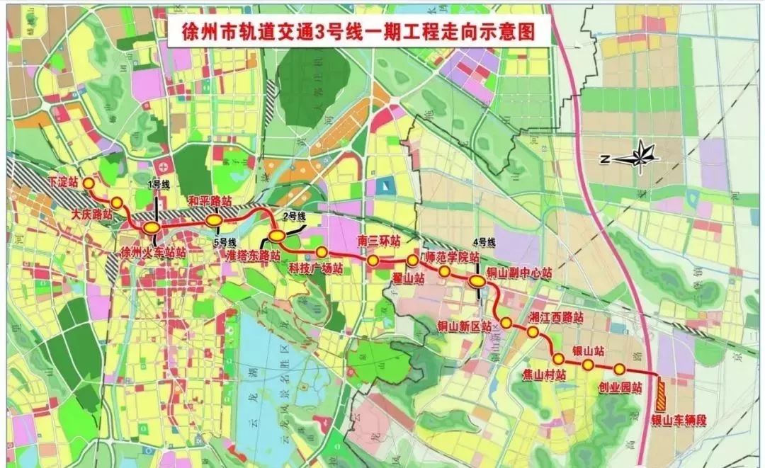 徐州地铁3号线试运营时间定了就在