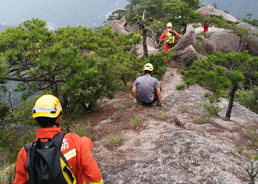 黄山景区首例有偿救援