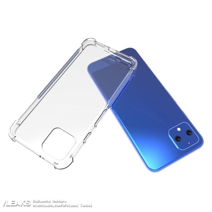 GooglePixel 4/4 XL帶殼渲染圖曝光：前置雙攝+瀏海屏 科技 第3張