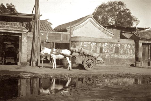 北京老照片1907年，西直门外百姓生活