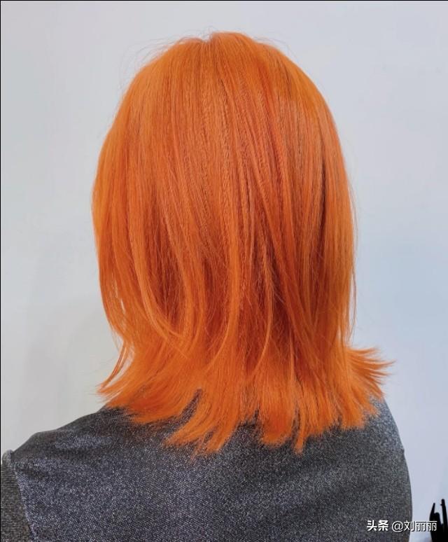 今夏染发就选橙色系让你脸蛋白又白美到停不下来