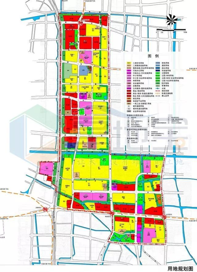 【规划】杭州市萧山区北干西单元控规公示,萧山这个地方定位又要提升