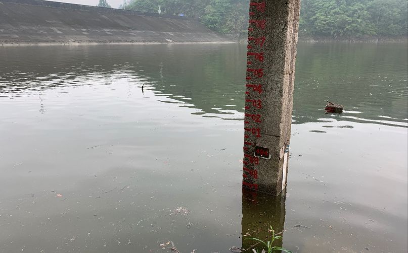 竹溪水库水位暴涨4.5米!自来水浊度偏高……_龙坝