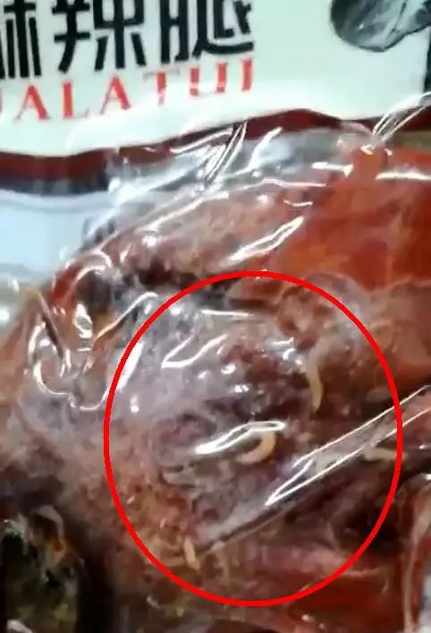 【恶心】潮汕超市卤制品里发现虫子蠕动,看了令人作呕