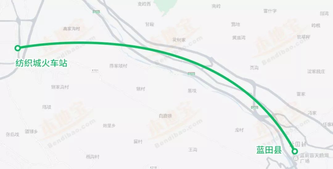 地铁高铁站通航机场都要来西安蓝田县还有这些项目2019年安排上了