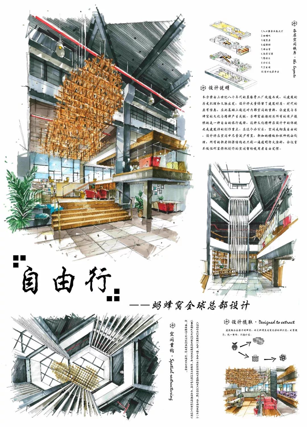 中国室内 |2018年第十五届中国手绘艺术设计大赛等级奖作品展示(三)