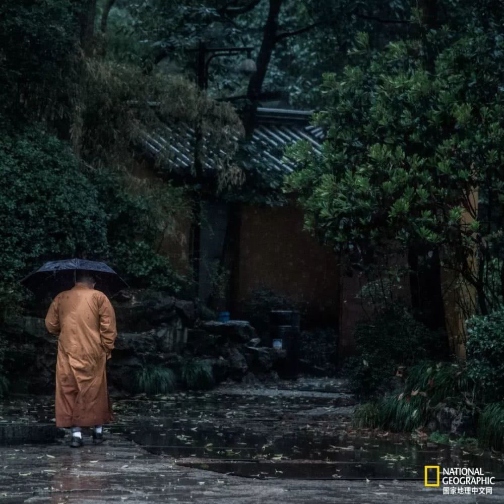 而今听雨僧庐下,鬓未星星,却已然有了青灯古佛的心境.