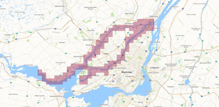 蒙特利尔及周边地区的市政当局采用了新的洪水地图   将很多房产划分