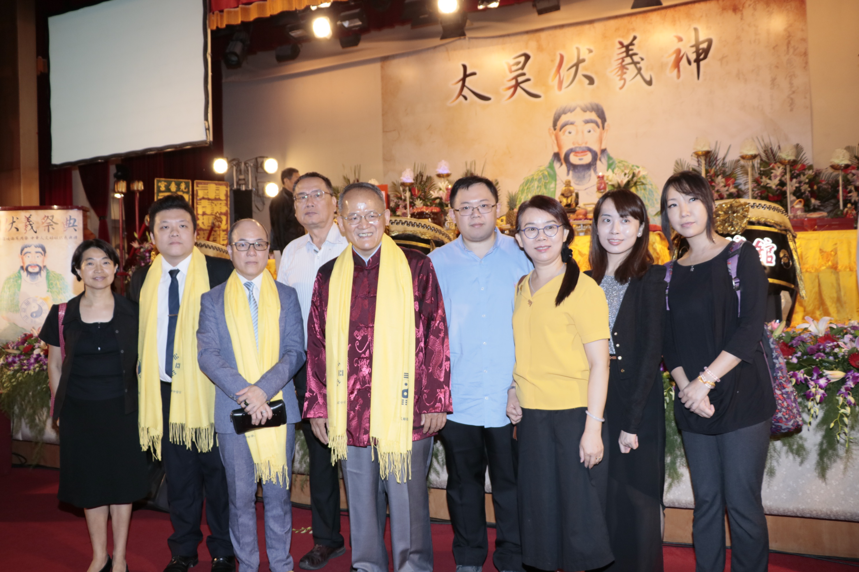 陈孝志力挺弘扬伏羲文化传承中华文明 共祭人文始祖伏羲盛典开启