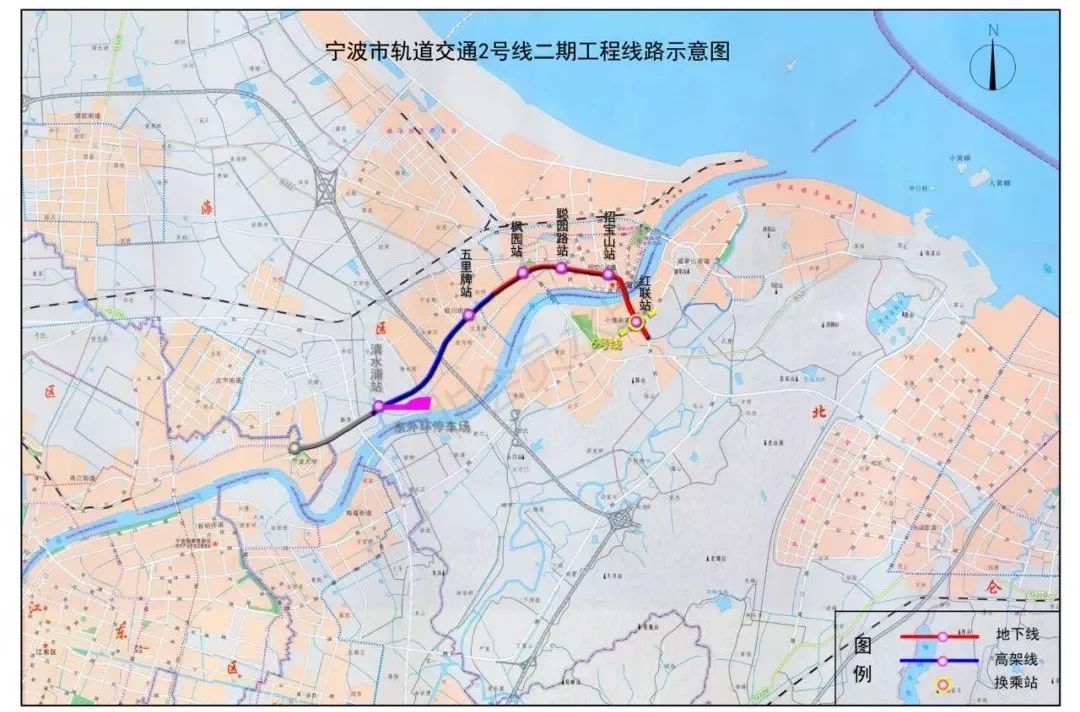 根据轨道交通线网规划,6号线西起古林镇,经集士港,高桥,三江口,高新区