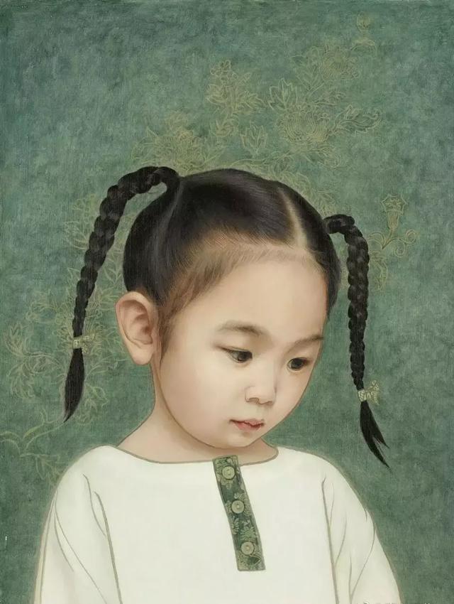 我爸最帅_画女儿3年，南京帅爸把孩子画成中式小仙女，每天上万人等他晒娃