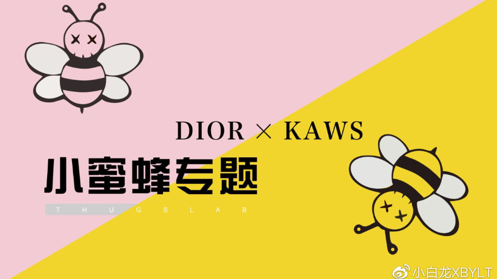 kaws x dior | 潮流大佬遇上dior的重磅联名小白龙xbylt19ss不亚于lv