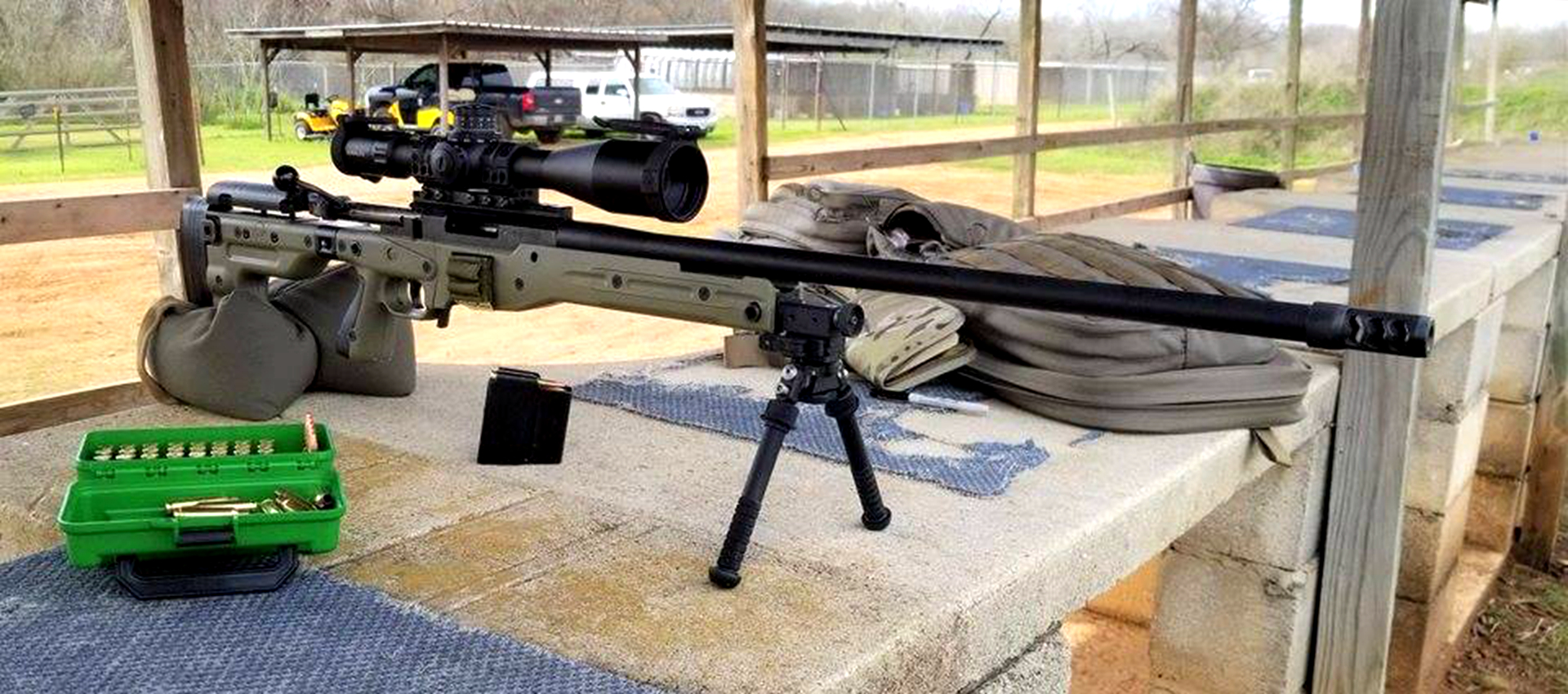 50 osv-96狙击步枪 鲁格 m77:是一把由美国儒格-斯特姆公司制造的