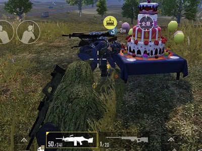吃鸡中的4把"神枪",图1落地能1v4,而它是上分专用枪!