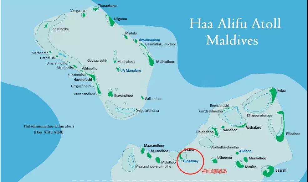 神仙珊瑚岛在马尔代夫哪边可可波杜希蒂岛和神仙珊瑚岛哪个好