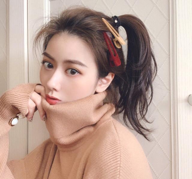 怎么判断自己扎马尾还是散头发好看一看脸型二看发量