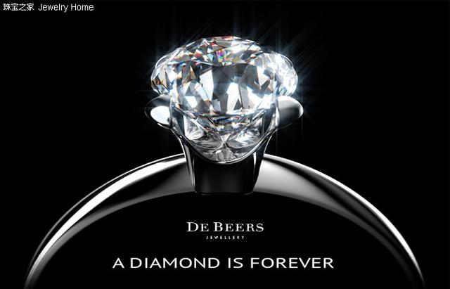 beers 戴比尔斯戴比尔斯的经典广告语"a diamond is forever—钻石