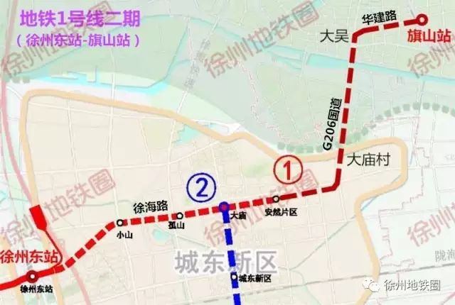 重磅徐州11条地铁线路走向全部公布快看哪条地铁离你家近