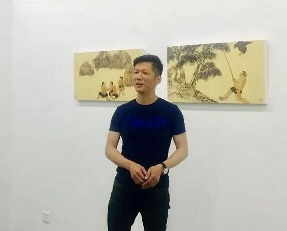 陈伟明个展站在云霄上在北京瀚艺术空间开幕