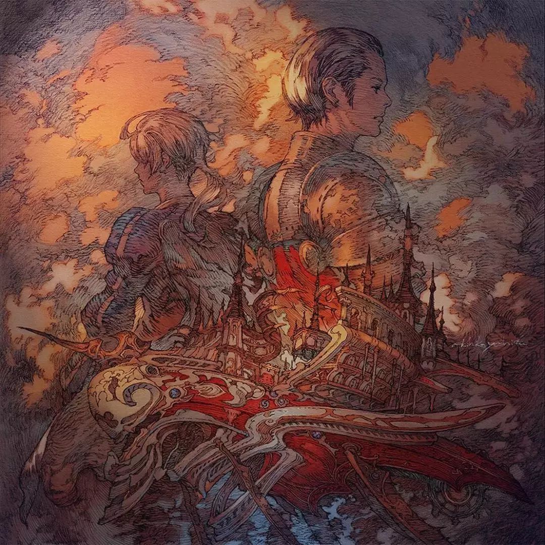 从《皇家骑士团》到《最终幻想14》:游戏画师