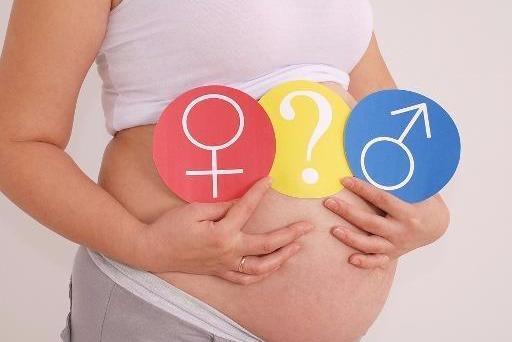 [孕50天后，彩超上孕囊形态，可以看出胎儿的性别吗？] 孕囊形态不规则
