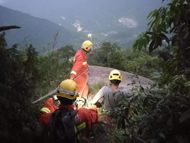 黄山景区首例有偿救援