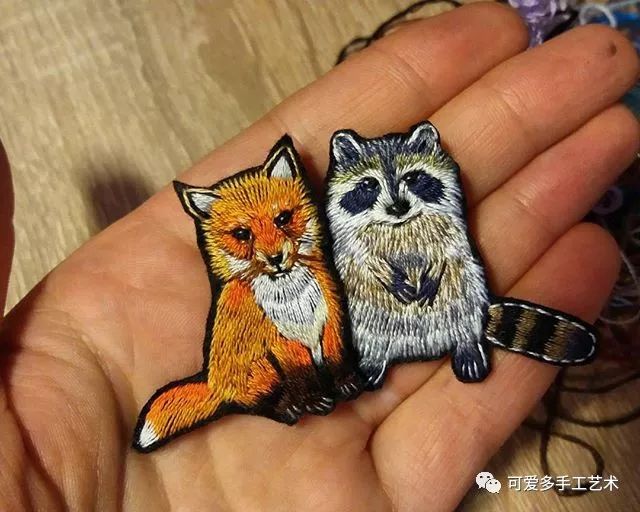 这次也不例外,各种小动物绣法,活灵活现,立体感也超强,绣上几个可做
