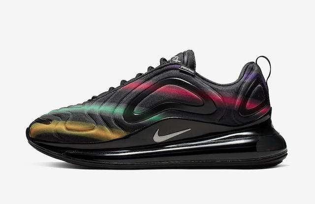 梦幻夜空极光配色!这款nike air max 720颜值爆表了