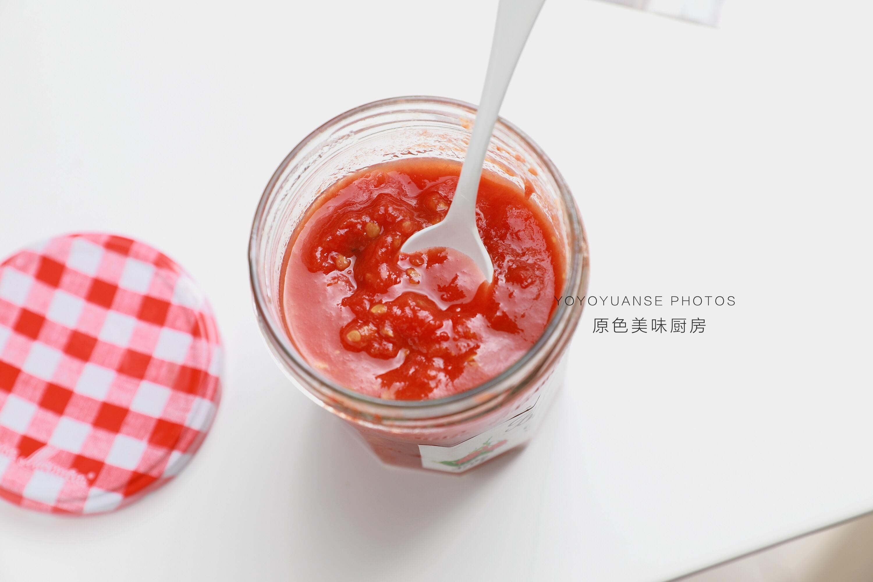 自制无添加蕃茄酱，酸甜可口又开胃，做法特别简单:酸甜爽口的开胃小菜