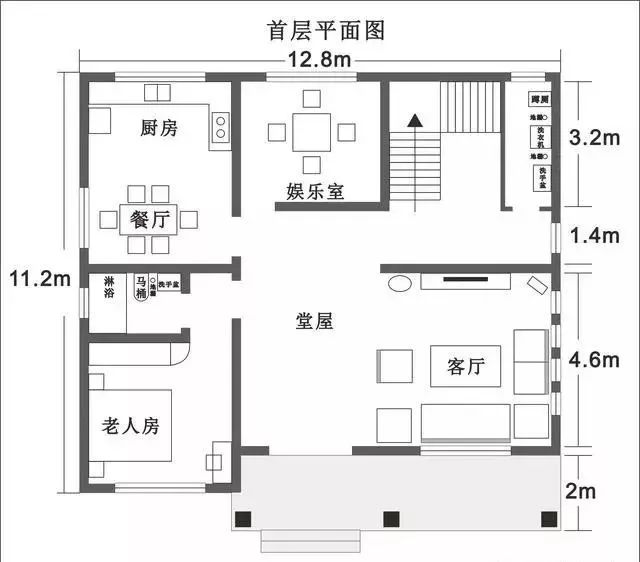 湖南牛人建房自己画图纸20万搞定3层毛坯建出3层实用又吸睛的别墅