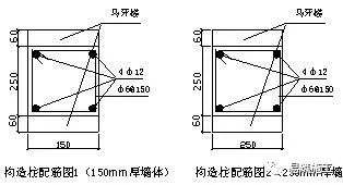 二次拉结筋怎么搭接_拉结筋