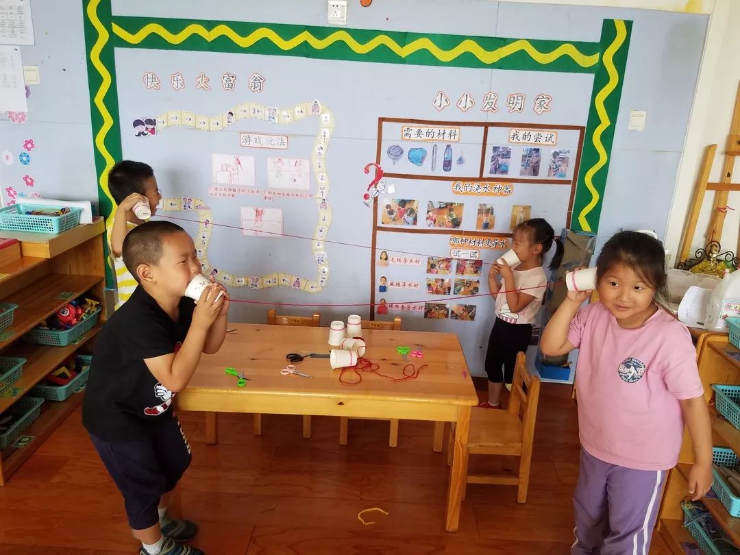 有趣的传声筒—中二班声音游戏_搜狐网