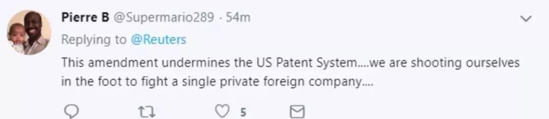 要知道,美国一直以来都是全世界最尊重知识产权的国家。