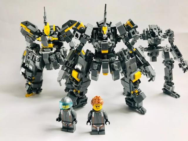 lego乐高moc作品欣赏:忍者召唤术 假面骑士