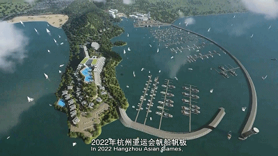 沙滩排球比赛将在宁波象山举行杭州2022年亚运会帆船帆板东海边一颗