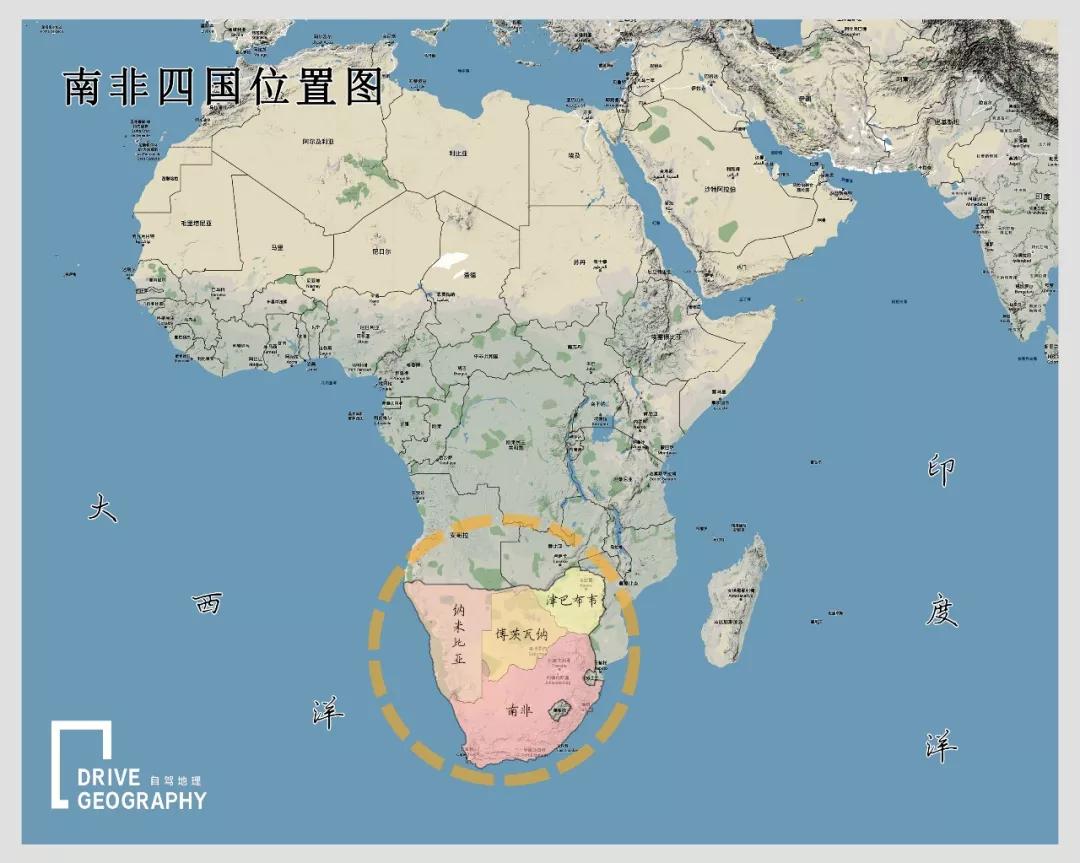 南非地图高清版大图_南非卫星地图 - 随意优惠券