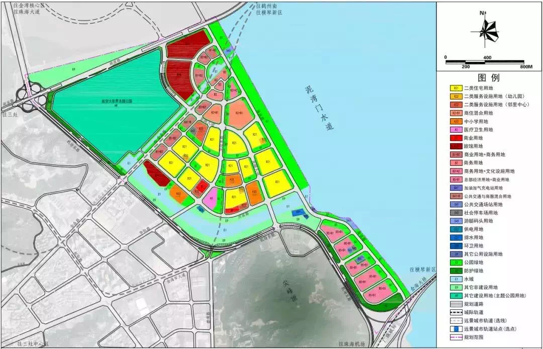 金湾滨海商务区宗地挂拍围观片区全年土地供应情况