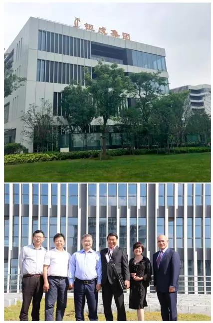 菲律宾总统中国公共外交特使造访上海钜成集团