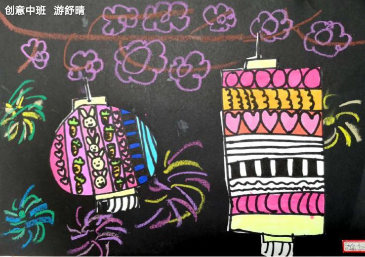 画眼前所见,抒天真灵感——创意中班春季美术作品展