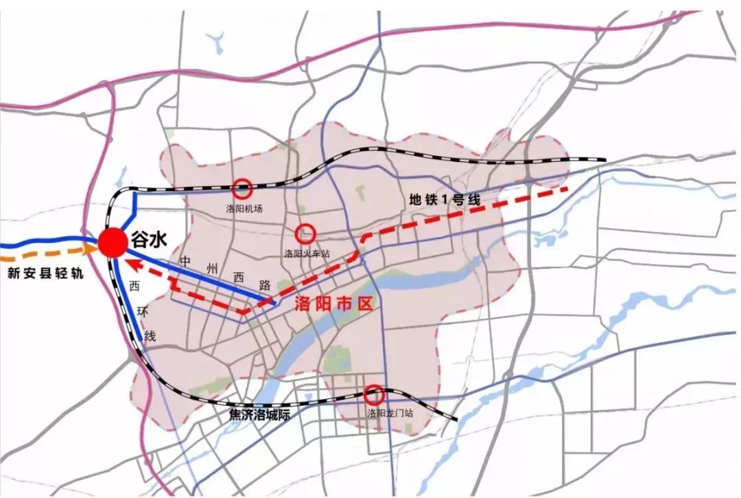 新安线轻轨拟在处设终点站,可以强化新安县与城区的,从而