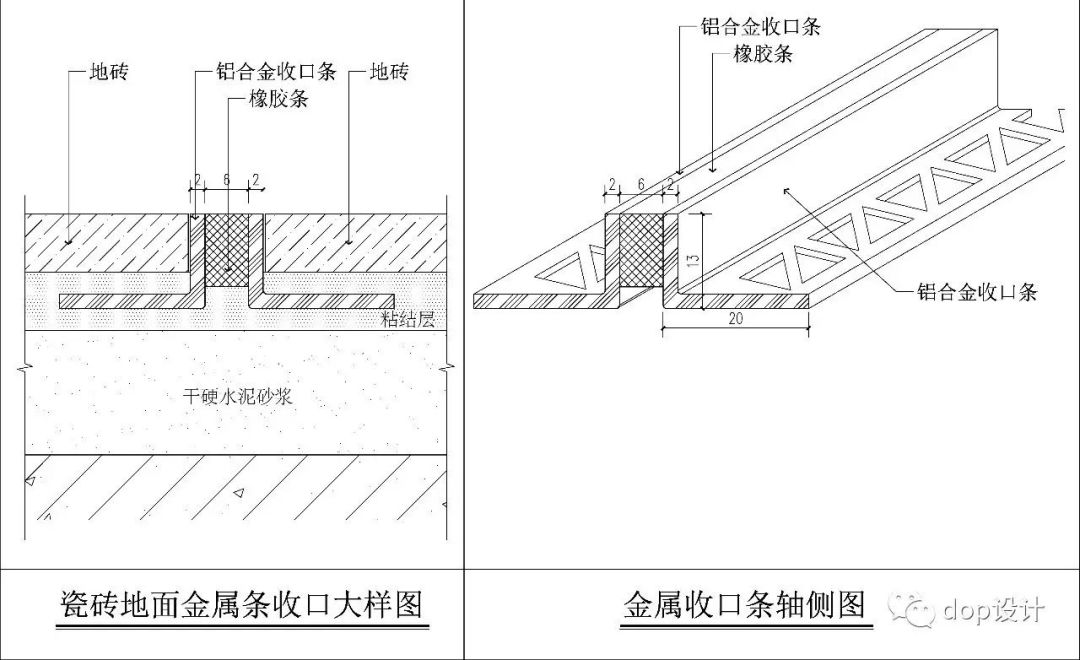 地面金属条收口 u型分格条,可以用在地砖与地砖,石材,木地板,地毯等