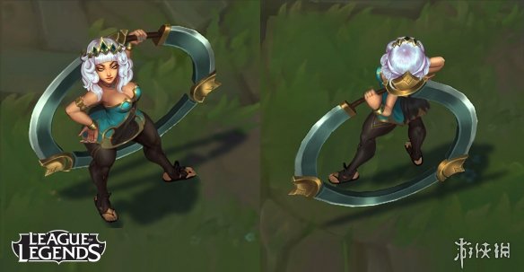 《英雄联盟(lol)》新英雄"奇亚娜"概念图曝光 元素女皇超霸气