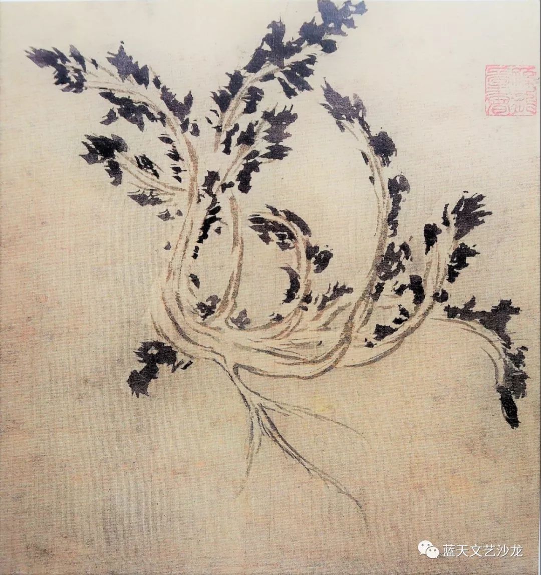 写意花鸟画完美过渡的大师孙隆