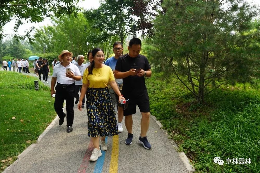 京林动态 考察交流丨京林生态花园的超燃六月