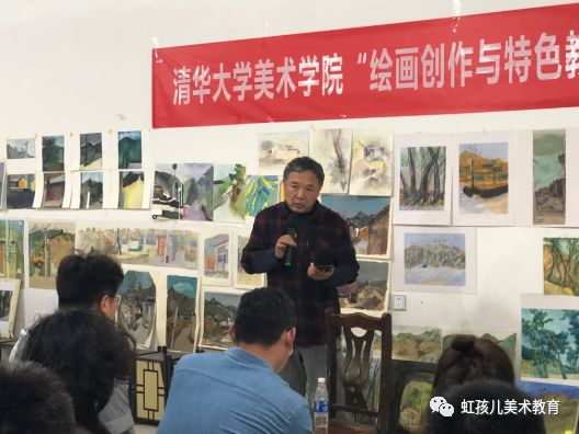 学院领导高度重视,安排学院油画系主任,博士生导师李睦教授为代表的最