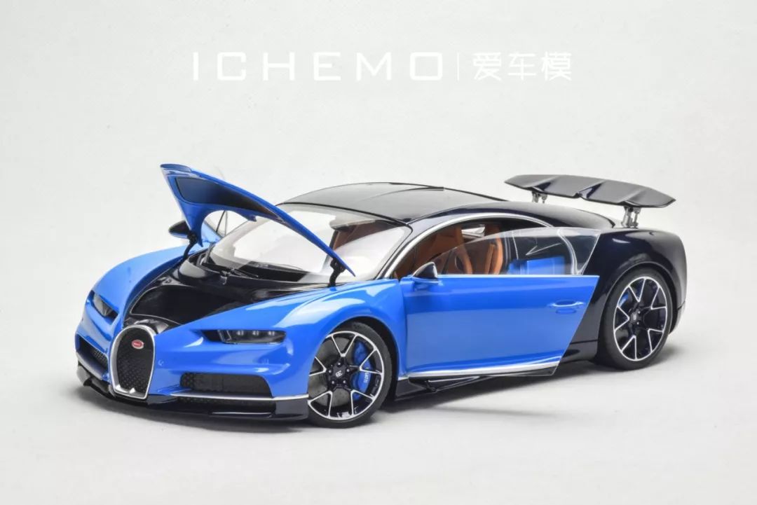 autoart 1:18 布加迪 bugatti chiron 汽车模型