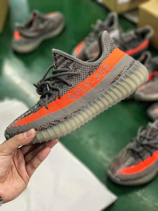 【椰子350纯原】【h12godkiller】风靡娱乐圈yeezy 350 v2 灰橙